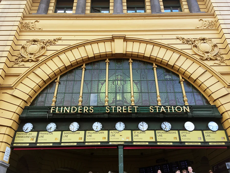 Flinders Street Station www.taylorstracks.com