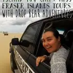 Fraser Island Tours with Dropbear Adventures www.taylorstracks.com