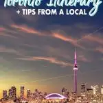 Discover one of Canada's top cities, Toronto with this easy and customizable Toronto itinerary that will give you ideas for 1-4 days in the city. Find the top things to do in Toronto, where to stay in Toronto, Toronto tips and more.