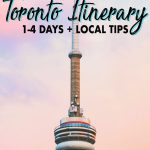 Discover one of Canada's top cities, Toronto with this easy and customizable Toronto itinerary that will give you ideas for 1-4 days in the city. Find the top things to do in Toronto, where to stay in Toronto, Toronto tips and more.
