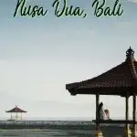 Nusa Dua Bali isn't just the resorts (though those are pretty great too). There are a number of things to do in Nusa Dua that will get you off your resort and exploring Bali. Add Nusa Dua to your Bali trip if you want to chill, see white sand beaches and have some culture at your fingertips.