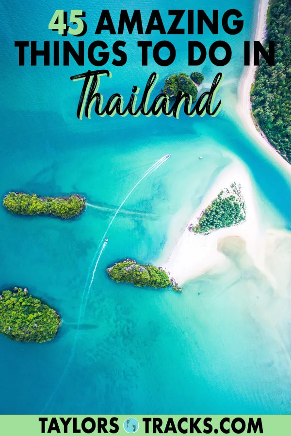Thailand is a diverse country making Thailand travel exciting from north to south. With this list of the best things to do in Thailand you'll be able to create the ideal Thailand itinerary around what to do in Thailand and decide where to go in Thailand. Click to start planning your Thailand trip! #travel #budgettravel #islandlife #thailand #thai #beach #beachlife