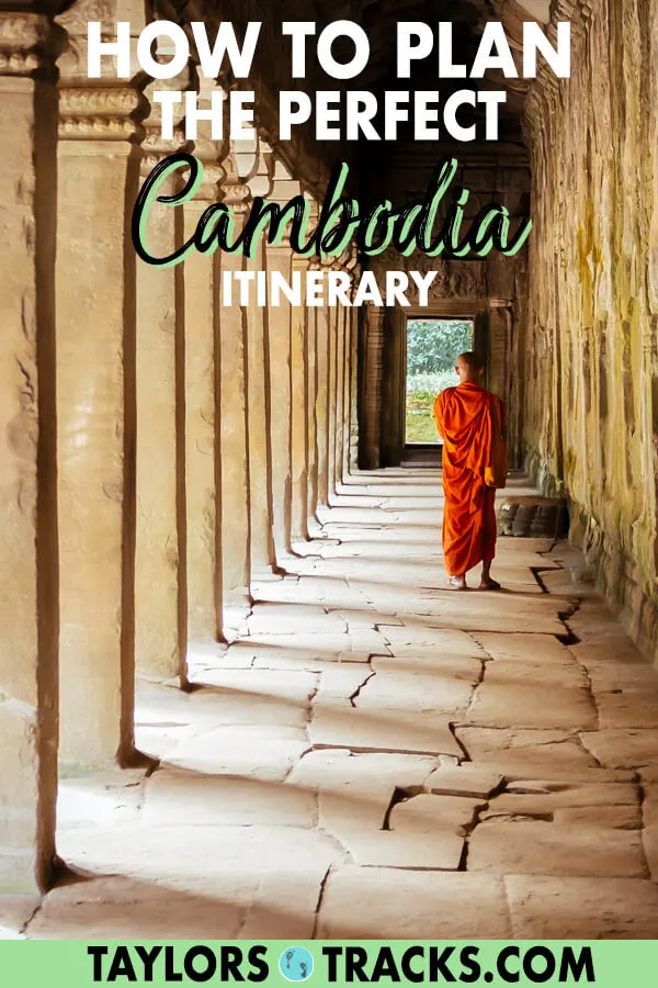 Planning a trip to Cambodia may surprise you with the amount there is to see in the country. This Cambodia travel guide will help you plan the perfect Cambodia itinerary for 1-2 weeks and includes Cambodia travel tips, things to do in Cambodia, where to stay in Cambodia and a Cambodia budget. It covers all of the best places to visit in Cambodia from Siem Reap to Phnom Penh and Koh Rong Island. #cambodia #traveltips #budgettravel