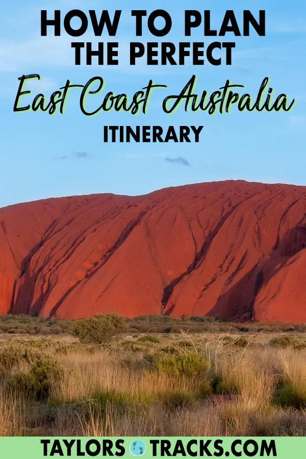 This East Coast Australia itinerary will bring you to all of the best places in Australia along the east coast as well as the Red Centre. Find the best things to do in Australia, where to visit in Australia, Australia travel tips, where to stay in Australia and more from Cairns to Brisbane, Sydney to Melbourne and everything in between. #australia #traveltips #budgettravel