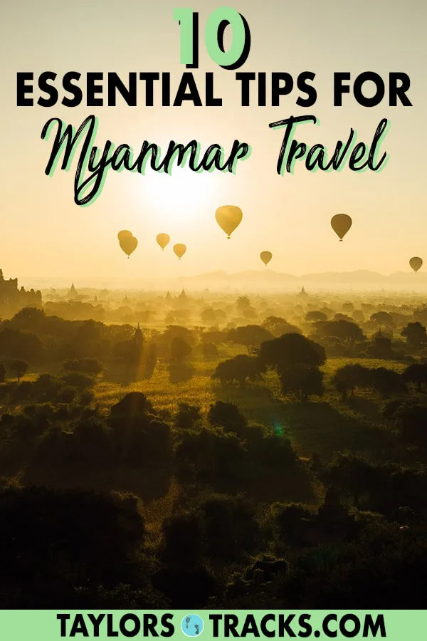 Learn how to travel smoothly with these essential tips for Myanmar travel from Yangon, to Bagan, Mandalay and more. These Myanmar travel tips will help you save money, time and stress. Click to start planning your ultimate Myanmar trip! #myanmar #budgettravel #traveltips
