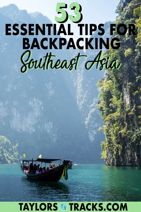 Learn how to travel Southeast Asia smoothly before you even get there with these simple yet important Southeast Asia travel tips that are ideal for backpacking but also other types of travel in Southeast Asia. These travel tips will help you save money, travel smarter and teach you what to look out for across Southeast Asia in Thailand, Cambodia, Laos, Vietnam, Indonesia, Myanmar and the Philippines. #traveltips #budgettravel