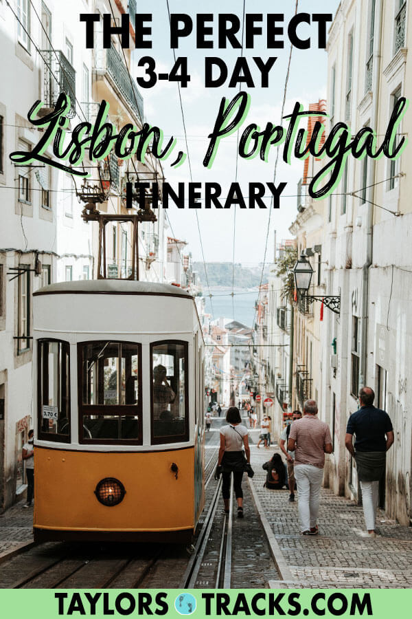 Click to find out how you can spend 3 days in Lisbon for an incredible time with this detailed Lisbon itinerary. You'll learn the best things to do in Lisbon, where to go in Lisbon, where to stay in Lisbon, the best Lisbon viewpoints, Lisbon attractions and much more! #lisbon #portugal #europe #travel #lisbonportugal