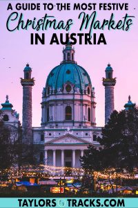 Plan a trip to Austria for the festive season with this guide to the best Christmas markets in Austria. Among the best Christmas markets in Europe, this guide will share with you where to go in Austria, what to buy at Christmas markets, what to eat, drink and more. Click to start planning your Christmas market trip!