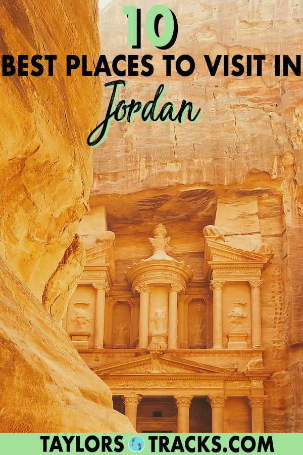 When you visit Jordan you simply can't miss these sites that including otherworldly landscapes, ancient cities, Roman ruins and more. Don't plan your Jordan trip without reading this first! #jordan #middleeast #travel