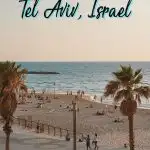 Without a doubt Tel Aviv is the hippest city in all of Israel but it has a rough exterior that shouldn't fool you. Find all of the top things to do in Tel Aviv and the best Tel Aviv attractions to make for the ultimate Tel Aviv itinerary to add to your Israel trip.