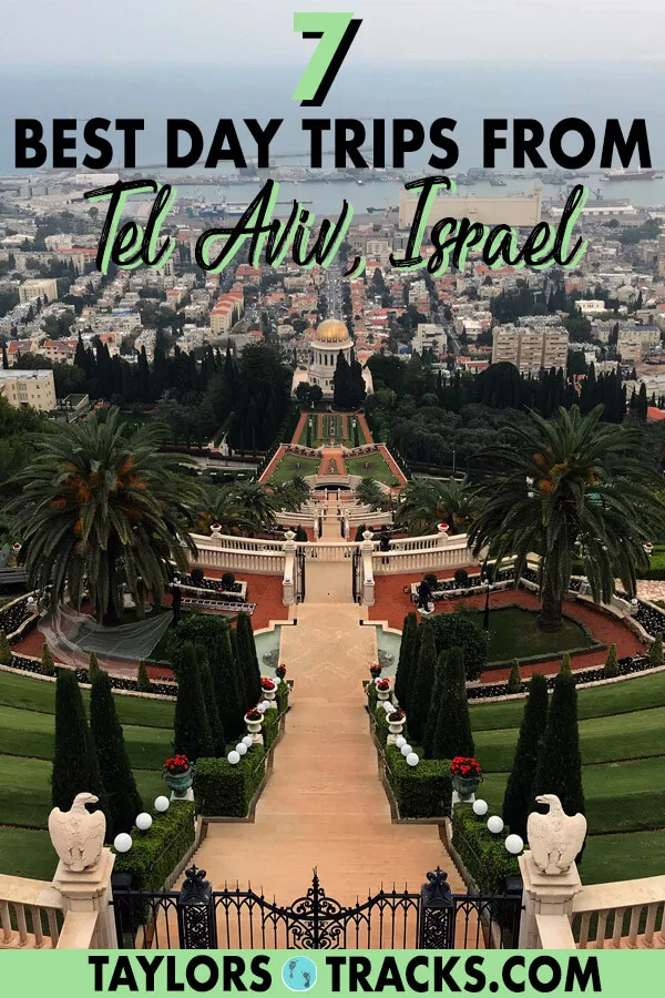 See the whole of Israel and Palestine with these day trips from Tel Aviv that take you to holy sites in the north, biblical sites in the east and to natural landscapes in the south. These Tel Aviv day trips will certainly help you plan the perfect Tel Aviv itinerary. #telaviv #israel #middleeast #travel