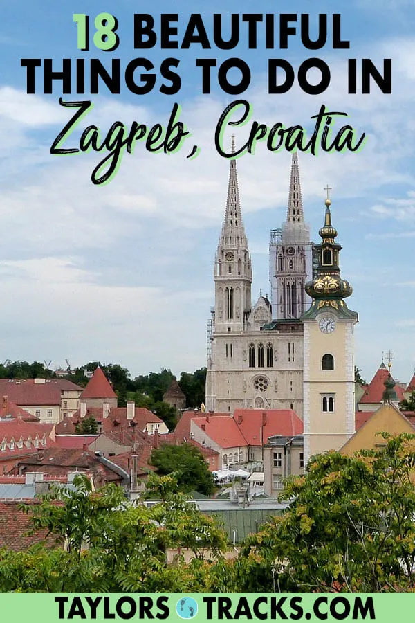 This Zagreb travel guide will help you plan the perfect trip to this beautiful capital city. These things to do in Zagreb are ideal for every type of traveller, include day trips and more. #croatia #europe #zagreb #travel