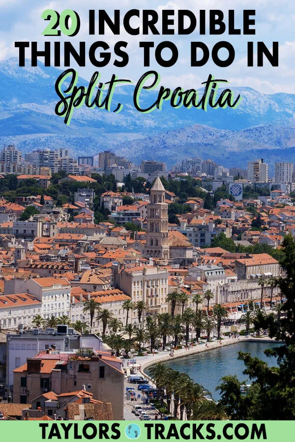 There are so many things to do in Split that you could easily spend a week in the city and have a full Split itinerary. These Split attractions are ideal for any type of traveller. History, adventure, beaches, Split travel really has it all! #croatia #split #europe #travel