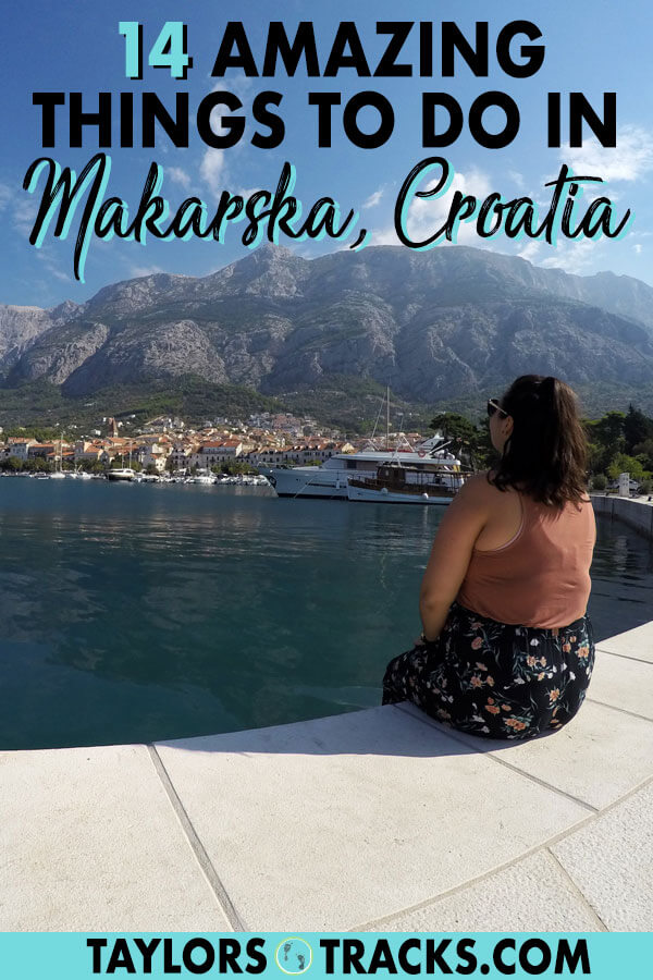 Makarska Croatia is a breathtaking destination along Croatia's coast that you'll need little convincing to visit. These things to do in Makarska include the best beaches, hiking, sunsets and more. #makarska #croatia #europe #travel #beach