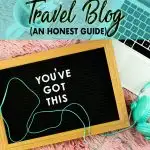 Learn how to start a travel blog and make money in this brutally honest guide on what it takes and what you need to do up front to help you become successful. Yes, you CAN make money blogging. Spoiler alert: the beginning is easier than you think and the rest in the hard part (but I break it all down into easy steps).