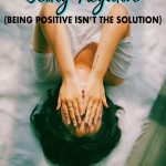 Learn how to get over negative thoughts in a healthy way and become a happier person with these mindset tips that will help you develop some self awareness. Click to learn how to stop being negative!