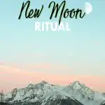 Start manifesting with the moon by creating powerful new moon intentions through practicing a new moon ritual on the night (or just before or after) the new moon. Click to find out how you can start your own new moon ceremony!