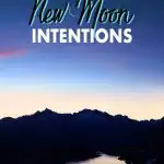 Learn how you can set powerful new moon intentions by creating your own new moon ritual that is simple yet effective for manifesting with the moon. Click to get the details on a new moon ceremony!