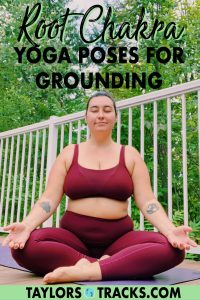 These yoga poses for your root chakra will help you feel more grounded, stable and secure. Click to discover the top root chakra yoga poses and a root chakra yoga sequence that you can do in less than 10 minutes to balance your root chakra and feel a sense of calm.