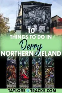 Discover the best things to do in Derry, Northern Ireland, to make your trip to this Irish city one to remember. Learn about the city’s history as well as explore the best Derry attractions, this Derry guide has got you covered. Click to find the things to do in Derry that are a must!
