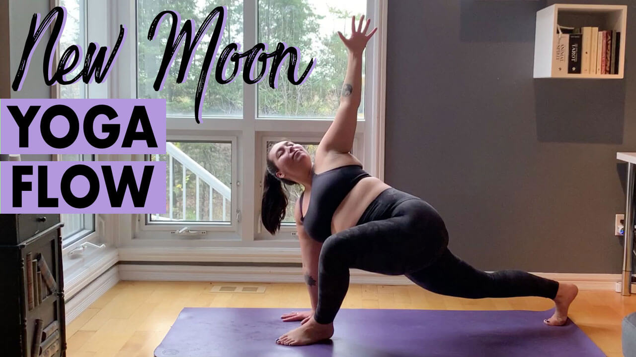 New Moon Yoga Flow to Embrace the New & Change
