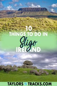 Discover the town of Sligo and beyond in County Sligo with this guide of the top things to do in Sligo, from Strandhill Beach to the picturesque Benbulben and all the history and tastes between (hello Irish oysters!). There’s no shortage of beautiful things to do in Sligo. Click to find out what to do in Sligo!