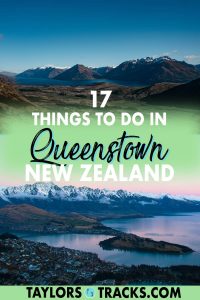 Have an epic trip to Queenstown and arrive with an unforgettable Queenstown itinerary already planned (or at least an idea of one!). This Queenstown travel guide covers all of the best Queenstown attractions from adrenaline pumping Queenstown activities to more relaxed hiking to wine tasting and more. There are so many fun and unique things to do in Queenstown that it’s perfect for every type of traveller. Click to find what to do in Queenstown and get planning your trip to New Zealand!