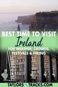 Find out when is the best time to visit Ireland based on your needs as a traveller! With this break down of the best time to visit Ireland based on seasons, avoiding crowds, festivals, hiking and of course weather, you’ll be able to pick the best time of year to visit Ireland!