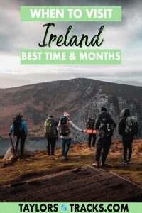Find out when is the best time to visit Ireland based on your needs as a traveller! With this break down of the best time to visit Ireland based on seasons, avoiding crowds, festivals, hiking and of course weather, you’ll be able to pick the best time of year to visit Ireland!