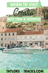 The perfect trip to Croatia won’t happen without finding the best time to visit Croatia for your budget, weather, and Croatia itinerary. From the Adriatic Coast to waterfalls and national parks inland, finding the best time to travel to Croatia is essential so that you can do and see every thing that you want to do in Croatia! Click to find best time to go to Croatia!