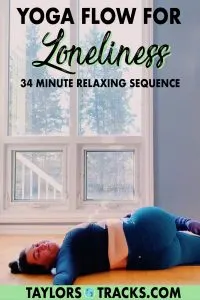 This yoga for emotional release will help you move through feeling lonely. This yoga for loneliness is a gentle yoga flow and practice to help you embrace loneliness. Yoga for emotions is always a great way to help you deal with those heavy emotions, no matter what they are. While this yoga practice is great for loneliness, it can be used whenever you need a relaxing yoga sequence to help you feel supported.