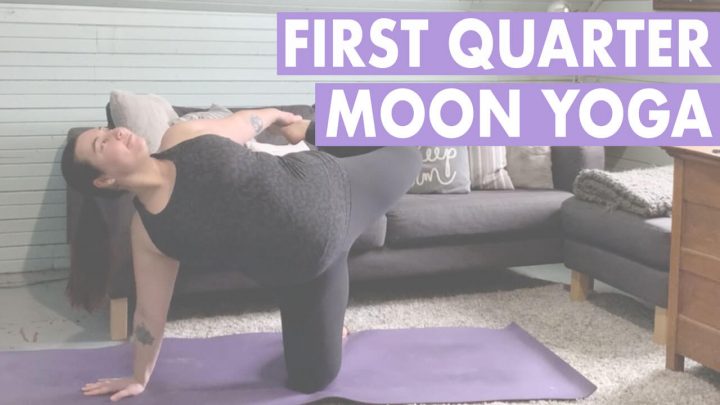First Quarter Moon Yoga Sequence: Half Moon Yoga