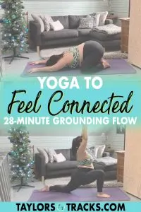 A yoga for connection flow to assist you in coming back to yourself. Connect to yourself, mind, and body through breath and movement in a grounding yoga practice. Click to join in a yoga to feel connected sequence!