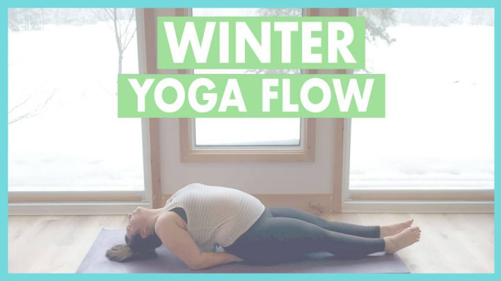 Winter yoga