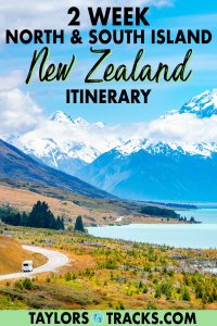 Get ready for a trip of a lifetime with this 2 week New Zealand itinerary that covers both the north and the south islands. From Auckland to Queenstown and the best places to visit in New Zealand in between, this New Zealand travel guide shares with you the top things to do in New Zealand, where to stay in Zealand, and a New Zealand road trip itinerary that you can easily customize with suggestions. Click to start planning your trip to New Zealand!
