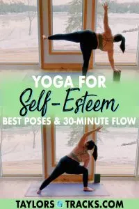 Join me for a 30-minute yoga for self-esteem flow that builds onto poses through repetition to build your self-esteem and confidence. Click for some self-esteem yoga!