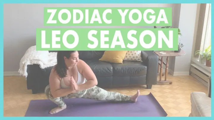 Leo Zodiac Yoga